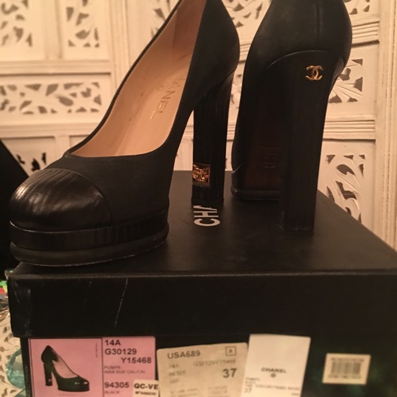 NOT FOR SALE. CHANEL PUMP SHOES. - Picture 5 of 8